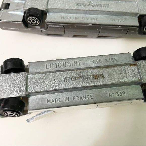 Vintage Lot of 2 Majorette Limousines Diecast - Picture 11 of 14